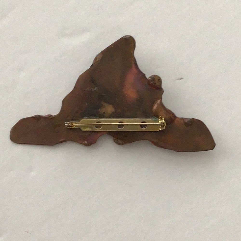 Copper Brooch - Picture 2 of 3